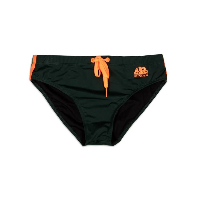 Sundek Slip Uomo Costume Slip Sundek Diwalter Swim Arancione - Main Image