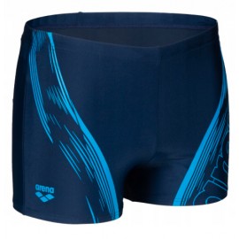 Men'S Swim Short Graphic Parigamba Blu/Azzurro Uomo - Giuglar