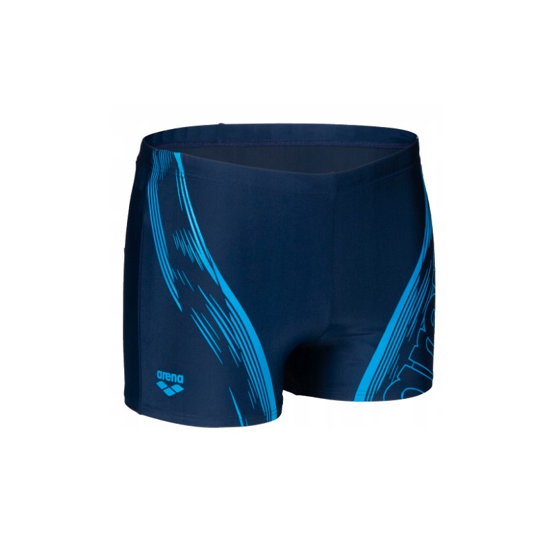 Men'S Swim Short Graphic Parigamba Blu/Azzurro Uomo - Giuglar