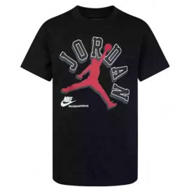 Nike Jordan Jdb Varisty Jumpman S/S Tee Black T-Shirt M/M Nero Junior - Giuglar