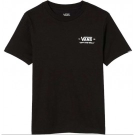 Vans Essential-B Black T-Shirt M/M Nera Scritta Petto/Schie Uomo - Giuglar