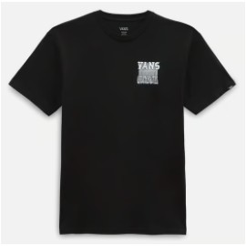 Vans Reaper Mind-B T-Shirt M/M Nera Logo Schiena Morte Uomo - Giuglar
