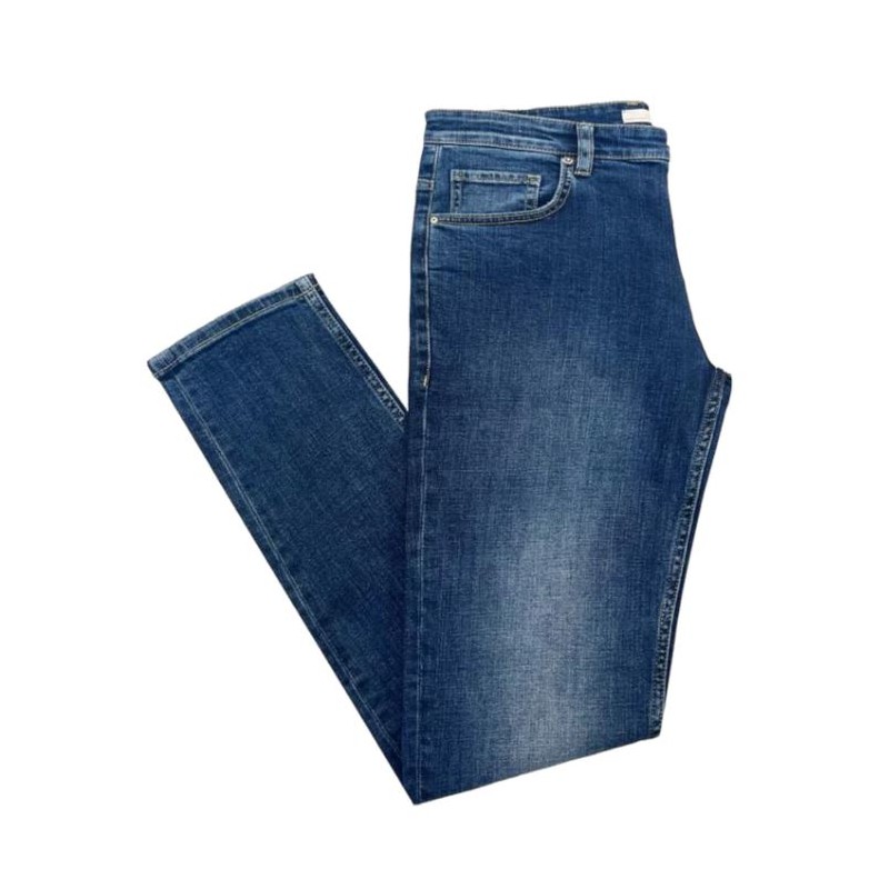 Markup Jeans 5T Regulat Fit Blue Uomo - Giuglar