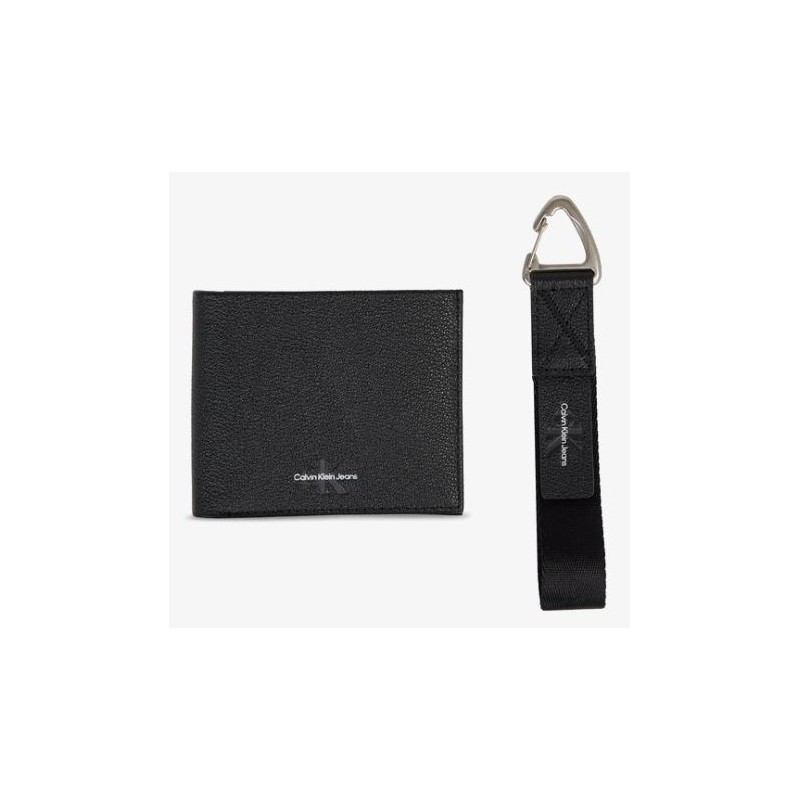 Calvin Klein Accessori Gift Bifold/Keyfob Soft Black Conf Portafoglio+Portachiavi Uomo - Giuglar