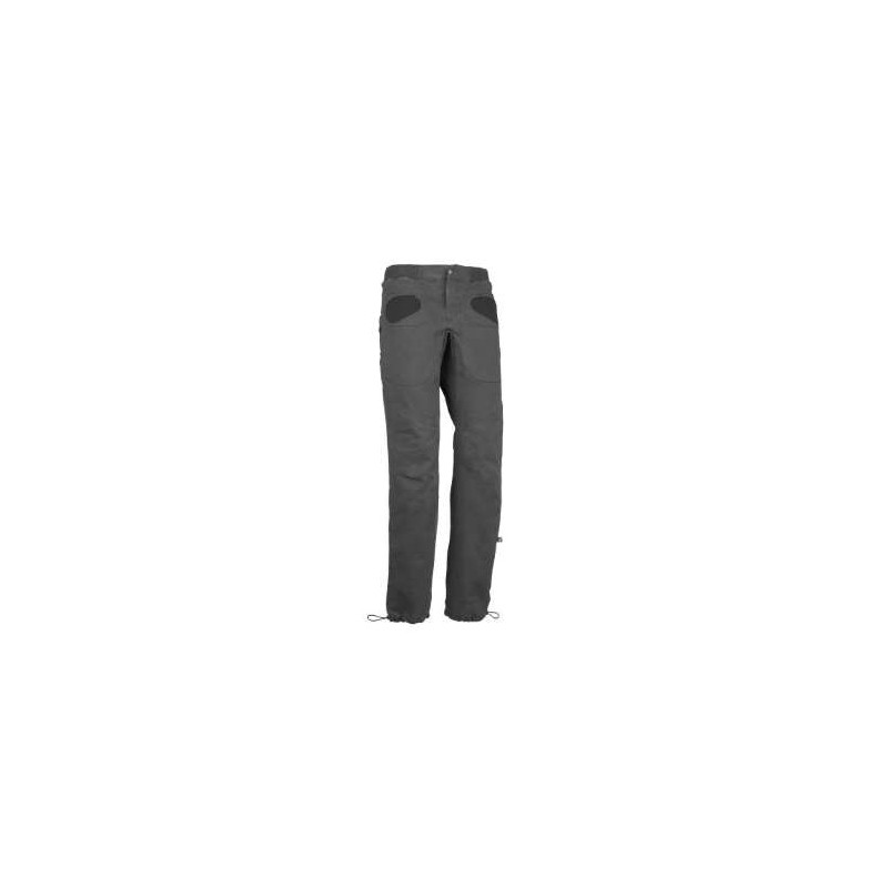 E9 Rondo Slim Ash Pantalone Grigio Cenere Tasche Ovali Uomo - Giuglar