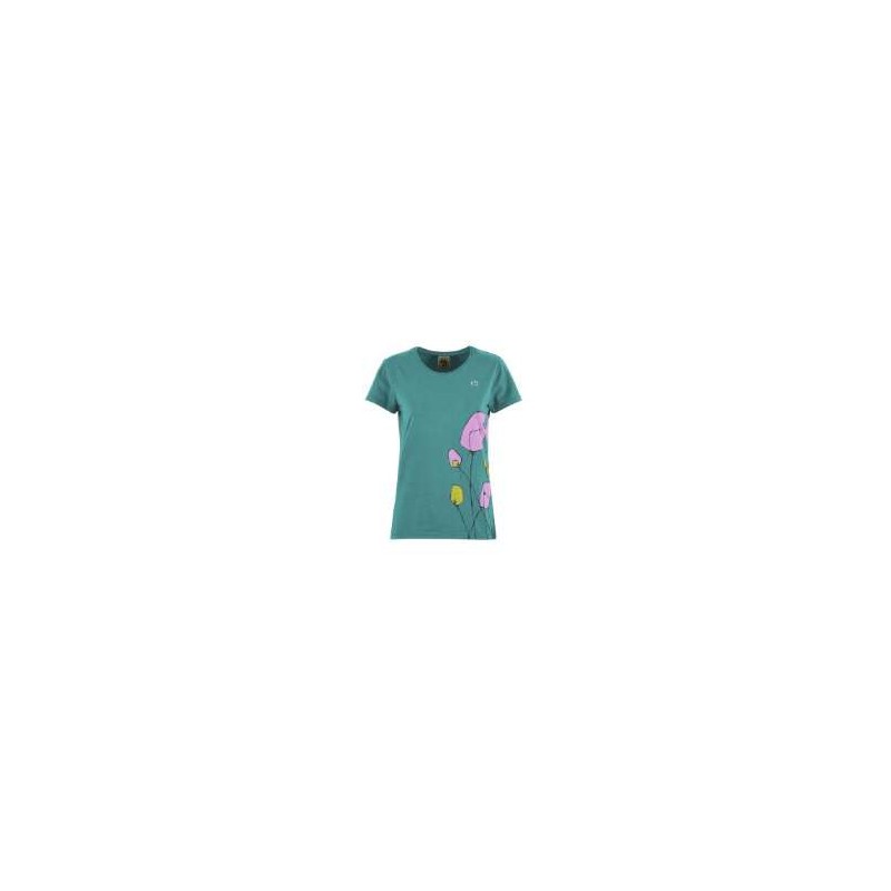 E9 Bibi Turquoise T-Shirt M/M Turchese Trampa Donna - Giuglar