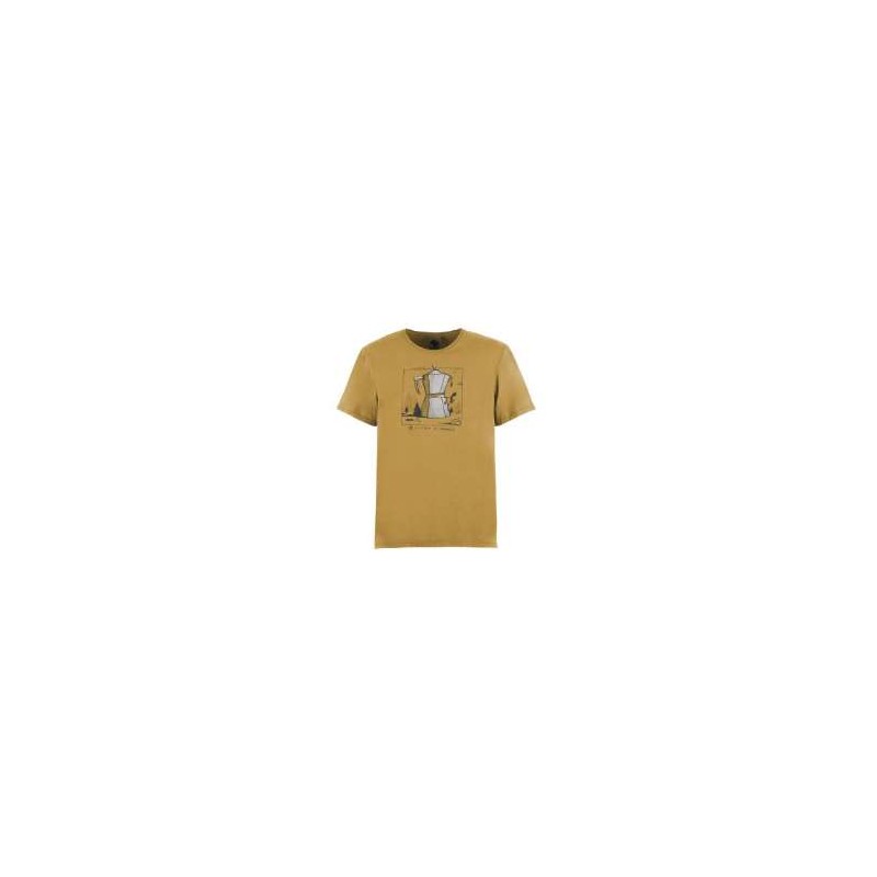 E9 Moka Curry T-Shirt M/M Stampa Caffettiera Uomo - Giuglar
