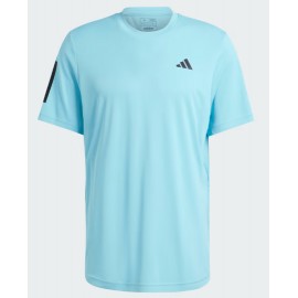 Adidas Club 3Str Tee Ltaqua T-Shirt M/M Azzurro Uomo - Giuglar
