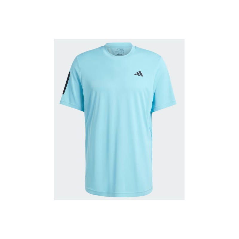 Adidas Club 3Str Tee Ltaqua T-Shirt M/M Azzurro Uomo - Giuglar
