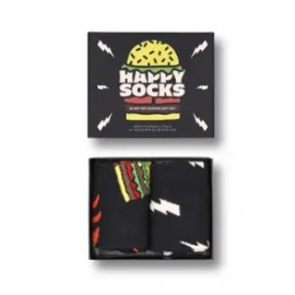 Happy Socks 2-Pack Blast Off Burger Socks Gift Set - Giuglar Shop