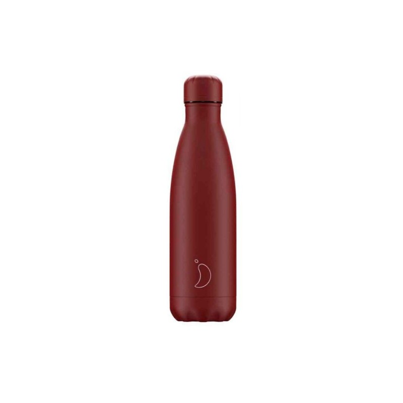 Chillys Ch-Bottiglia 500 Ml - Matte - All Red - Giuglar Shop