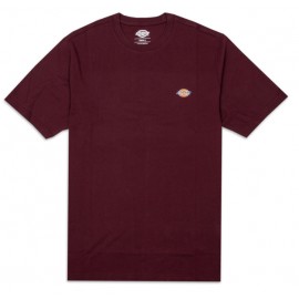 Dickies Ss Mapleton T-Shirt Maroon T-Shirt M/M Vinaccia Logo Picc Uomo - Giuglar Shop