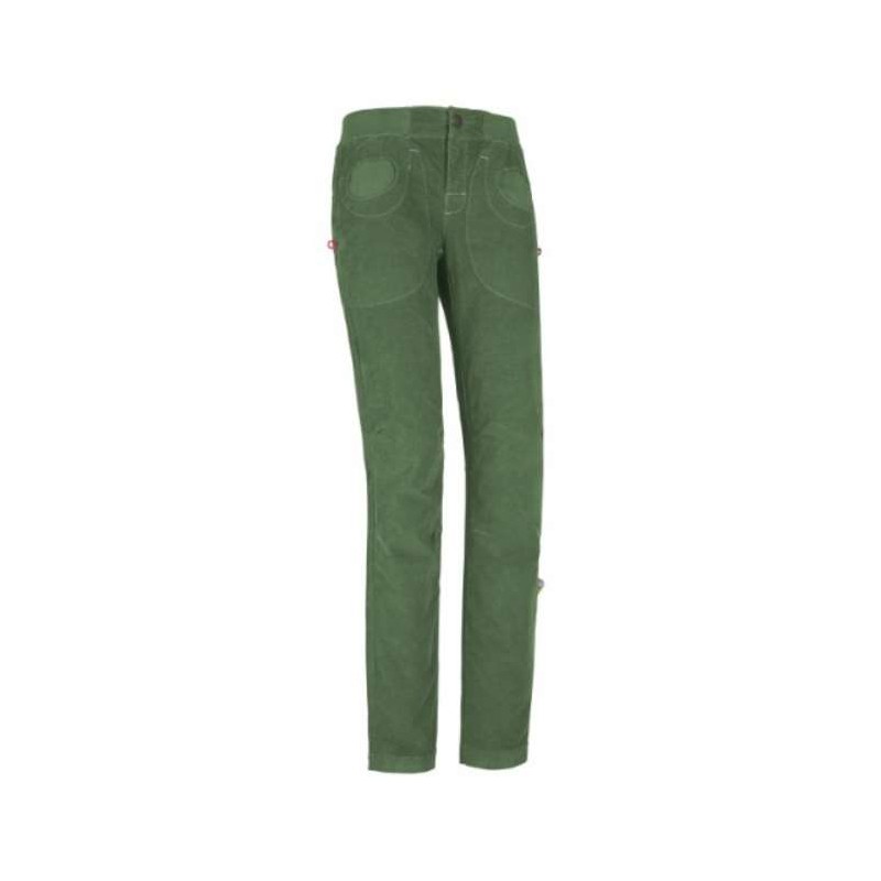 E9 Danie Vs Rosemary Pantalone Velluto Verde Donna - Giuglar