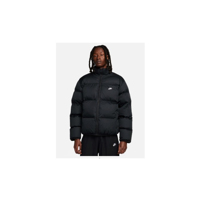 Nike M Nk Tf Club Puffer Jkt Black/White Piumino Primaloft Nero Uomo