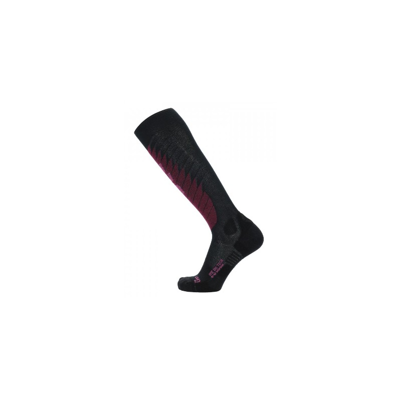 Uyn Woman Ski One Biotech Socks Black/Purple - Giuglar