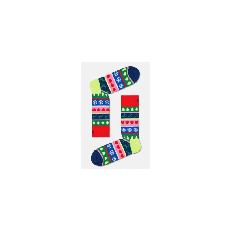 Happy Socks Christmas Stripe Sock Natale - Giuglar