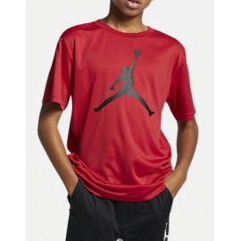 Nike Jordan Jumpman Dri-Fit Gym Red T-Shirt M/M Rosso Logo Grande Junior - Giuglar Shop