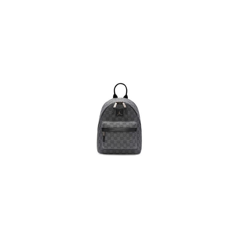 Nike Jordan Monogram Mini Backpack Dk Smoke Grey Zainetto Tela Grigia | Giuglar