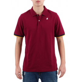 K-way Vincent Polo Red Dk Uomo