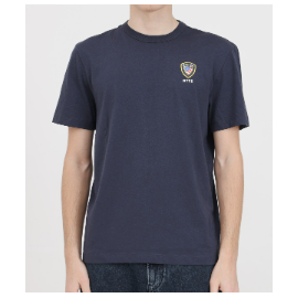 Blauer T-Shirt M/M Logo Piccolo Blu Uomo - Giuglar