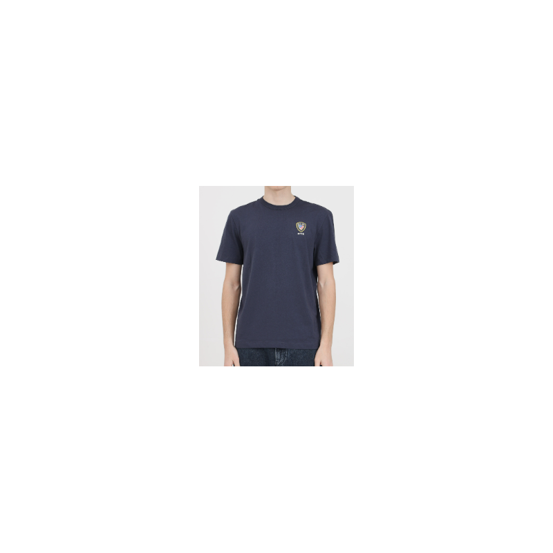 Blauer T-Shirt M/M Logo Piccolo Blu Uomo - Giuglar