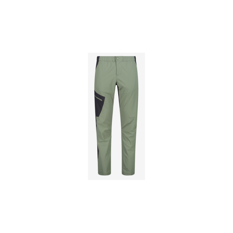Cmp Man Long Pantalone Verde Salvia/Nero Uomo - Giuglar Shop