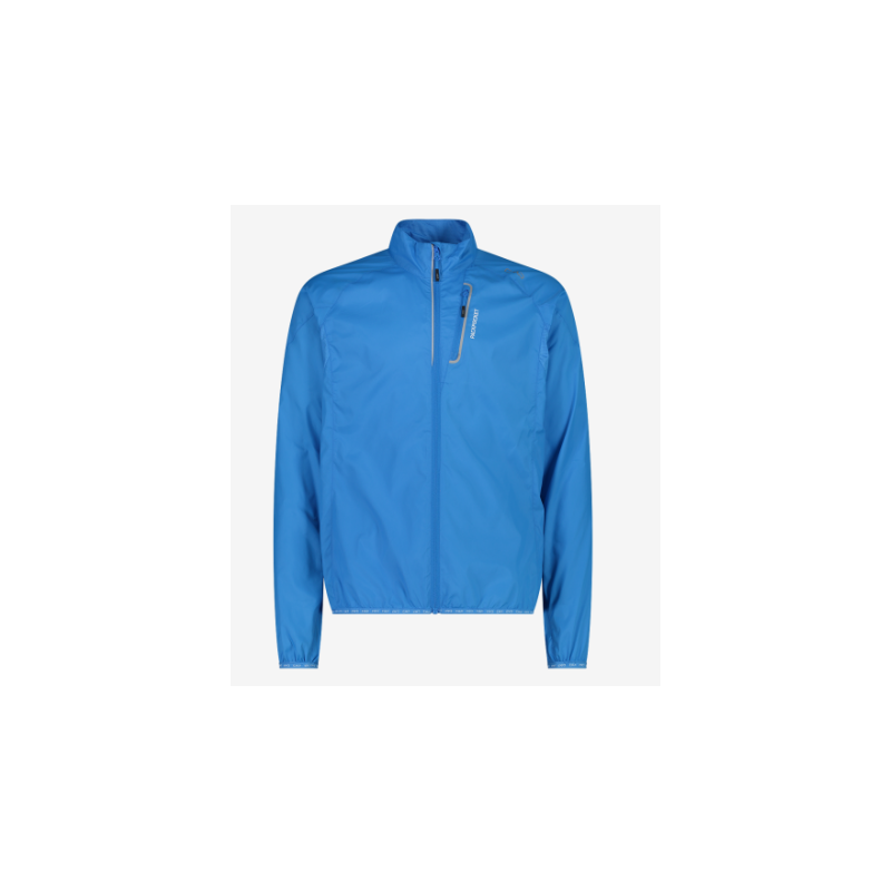 Cmp Man Jacket Nylon Antivento Running Blu Elettrico Uomo - Giuglar Shop