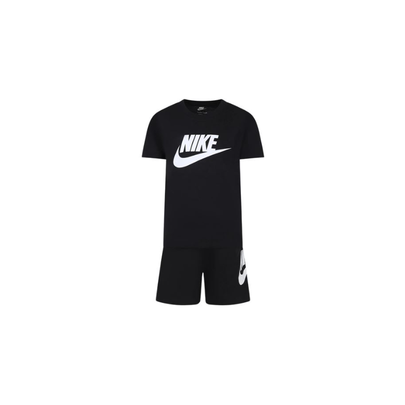 Nike Junior Club Tee & Short Set Nero Baby Bimbo - Giuglar Shop