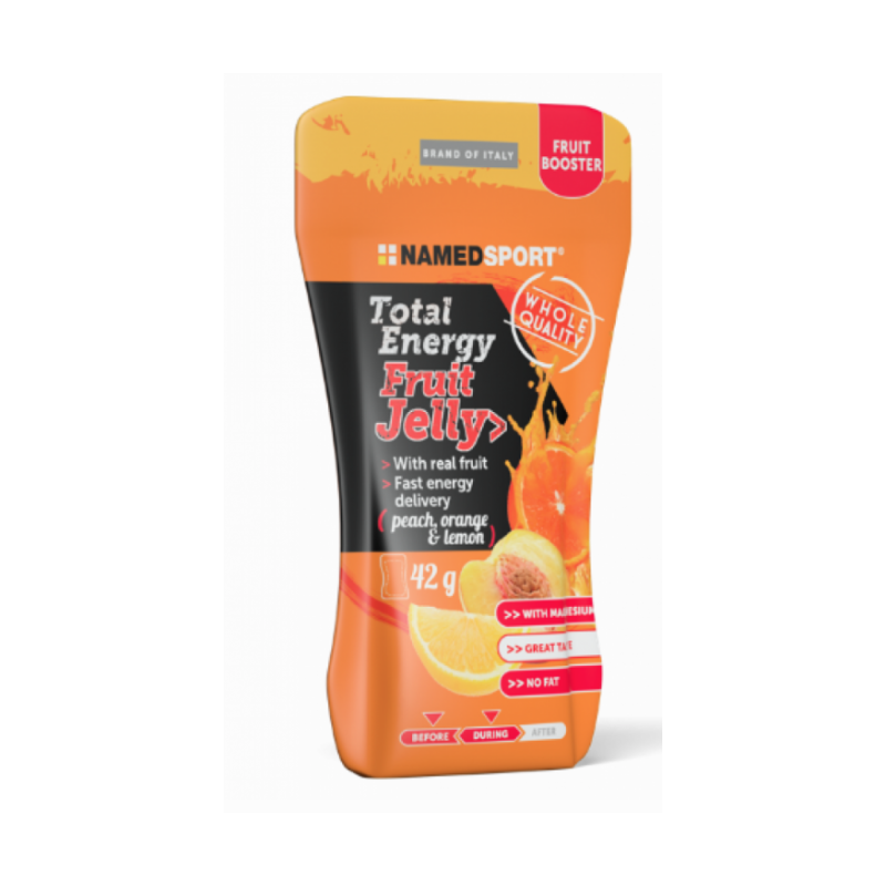 Named Sport Total Energy Fruit Jelly Peach, Orange & Lemon 42G - Giuglar Shop