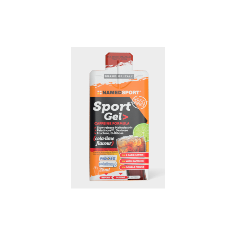 Named Sport Sport Gel Cola Lime 25Ml - Giuglar Shop