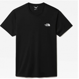 The North Face MenS Reaxion Red Box Tee Tnf Blk T-Shirt M/M Dri Fit Nera Uomo - Giuglar Shop