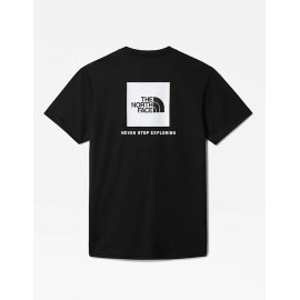 The North Face MenS Reaxion Red Box Tee Tnf Blk T-Shirt M/M Dri Fit Nera Uomo - Giuglar Shop