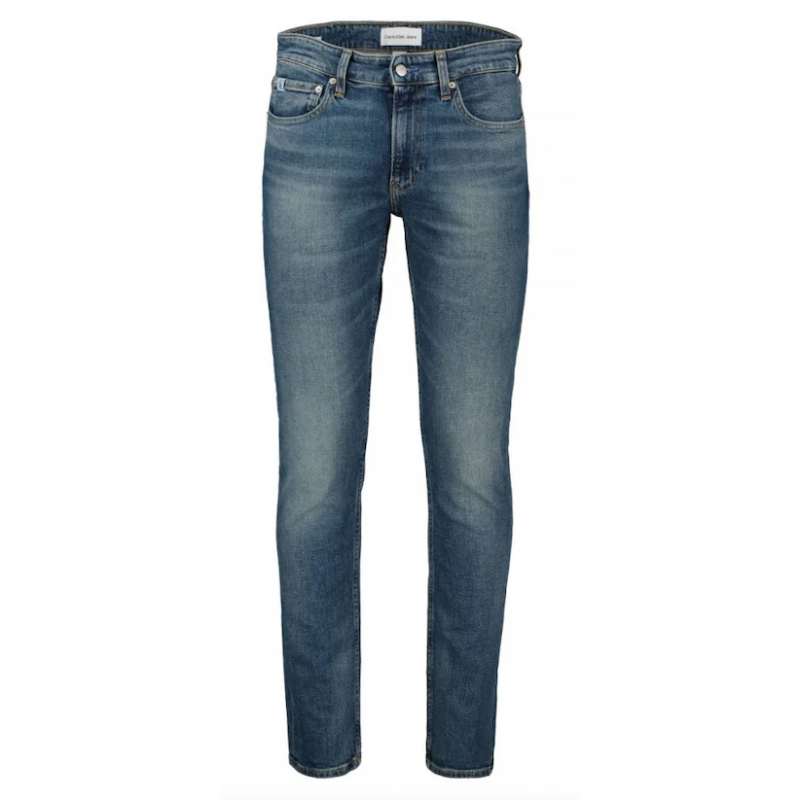 Calvin Klein Jeans Jeans Slim Denim Medium Uomo - Giuglar Shop