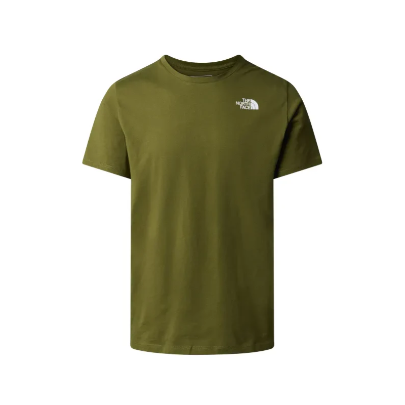 The North Face M Foundation Mountain Lines Graphic T-Shirt M/M Forest Olive Uomo - Giuglar