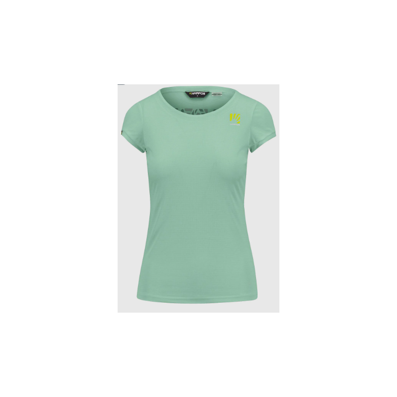 Karpos Loma W Jersey Lichen/Ombre B Valerian T-Shirt M/M Verdina Donna - Giuglar