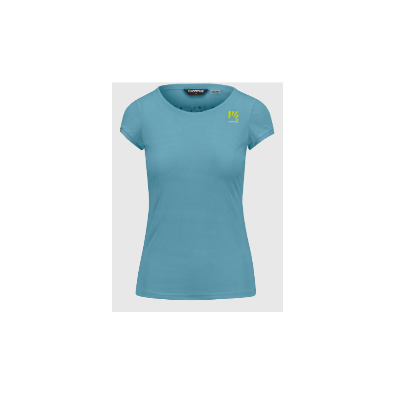 Karpos Loma W Jersey Delphinium /Blufin/Sky T-Shirt M/M Azzurra Donna - Giuglar