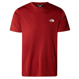 The North Face MenS Reaxion Red Box T-Shirt M/M Poliestere Iron Red Uomo - Giuglar