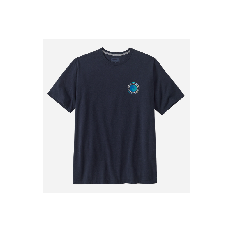 Patagonia M'S Unity Fitz Responsibili-Tee New Navy T-Shirt M/M Blu Uomo - Giuglar