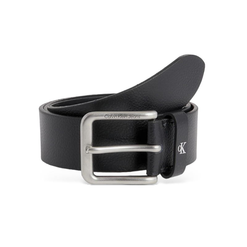 Calvin Klein Accessori Rounded Classic Belt 38Mm Black Cintura Uomo - Giuglar