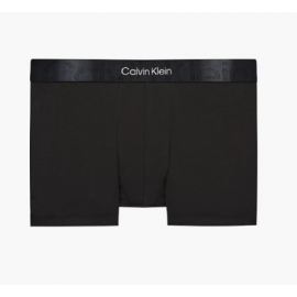 Calvin Klein Underwear Trunk Black Embossed Icon Boxer Uomo - Giuglar
