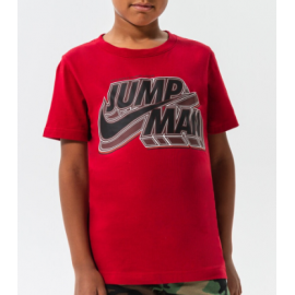 Nike Jordan Jumpman X Nike Bright R78 T-Shirt M/M Rossa Stampa Junior Bimbo - Giuglar
