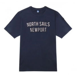 North Sails Newport Comfort Fit Navy Blue T-Shirt M/M Blu Uomo - Giuglar