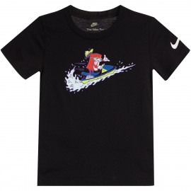 Nike Junior Ssnl Boxy Tee T-Shirt M/M Nera Stampa Fumetto Baby Bimbo - Giuglar Shop