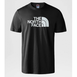 The North Face M S/S Easy Tee Fizz Lime T-Shirt M/M Logo Grande Uomo - Giuglar Shop